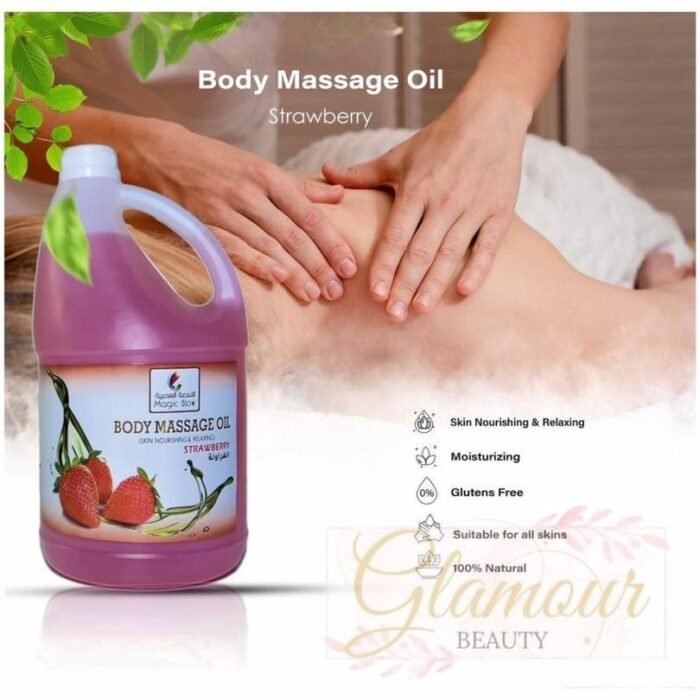 Magic Glow Body Massage Oil 3.78L Different Flavor - Image 2