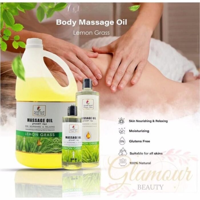 Magic Glow Body Massage Oil 3.78L Different Flavor - Image 6