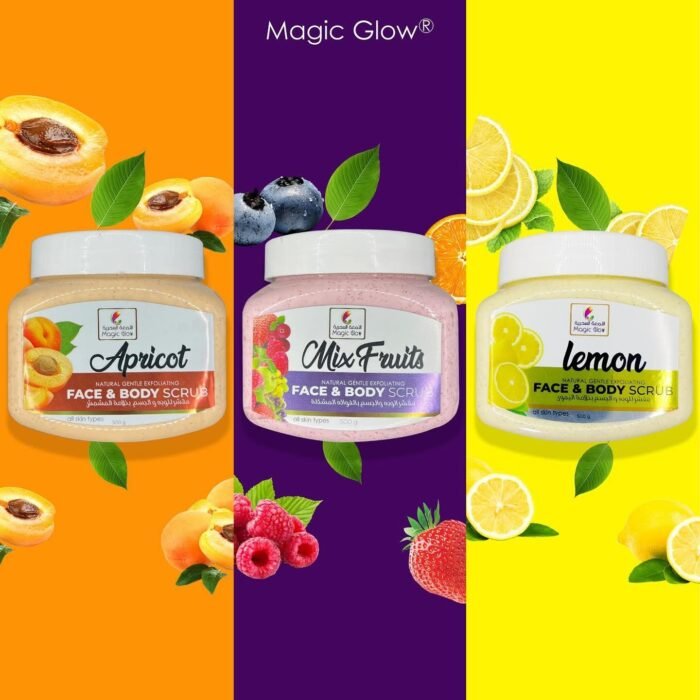 Magic Glow Face and Body Scrub Mix 500ML - Image 5