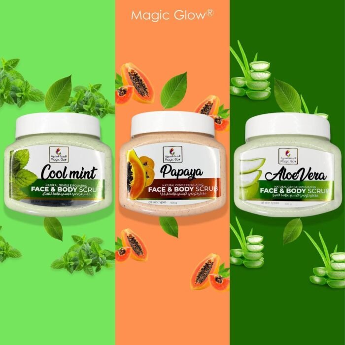 Magic Glow Face and Body Scrub Mix 500ML - Image 2