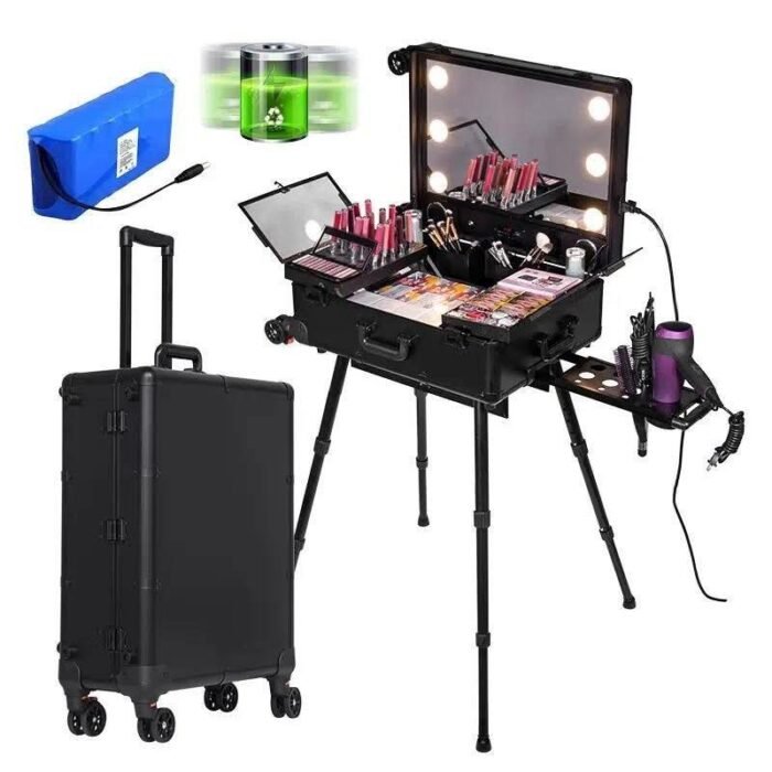 Home Service Trolley Color Black (Big size)