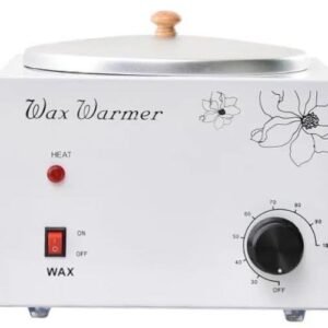 Single Wax Warmer Professional Electric wax Heater for Hair Removal- Wax Pot with 50pcs Sticks Heat up Quickly & Fahrenheit Dial, Paraffin Facial Skin Body SPA Salon Equipment