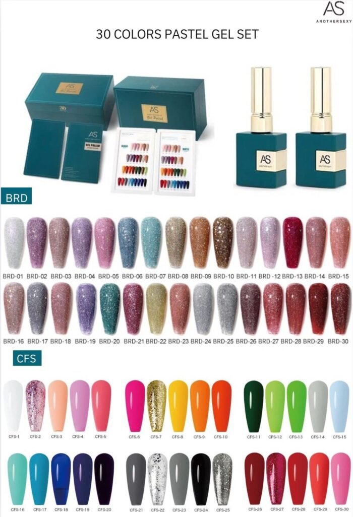 ANOTHER SEXY (AS BRAND) 
NAIL GEL POLISH