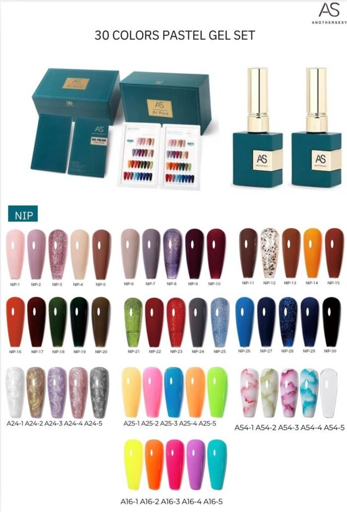 ANOTHER SEXY (AS BRAND) 
NAIL GEL POLISH - Image 3