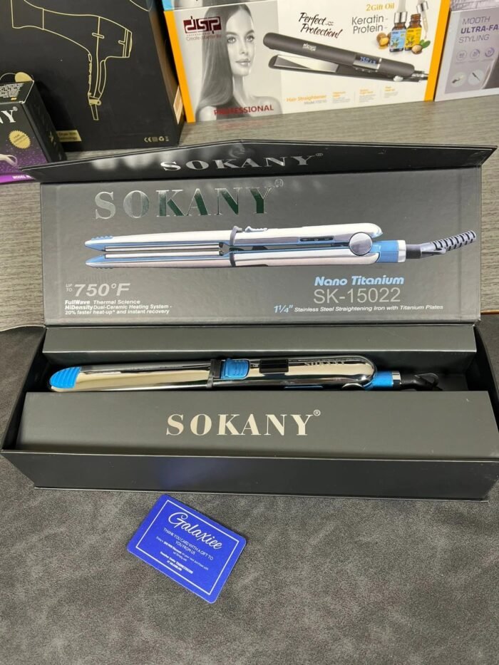Sokany Nano Titanium Hair Straightener SK- 15022 - Image 4