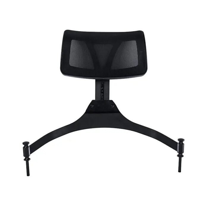 Make Up Chair w/Back Head Rest (55x42x116cm) Black - Image 3