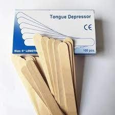 DISPOSABLE WOODEN WAX SPATULA (100 PCS) - Image 2